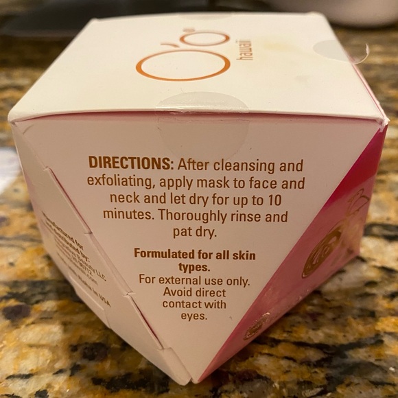 O'o Hawaii Birds + Roses Rose Quartz Hydrating + Firming Mask NWT - Picture 6 of 15